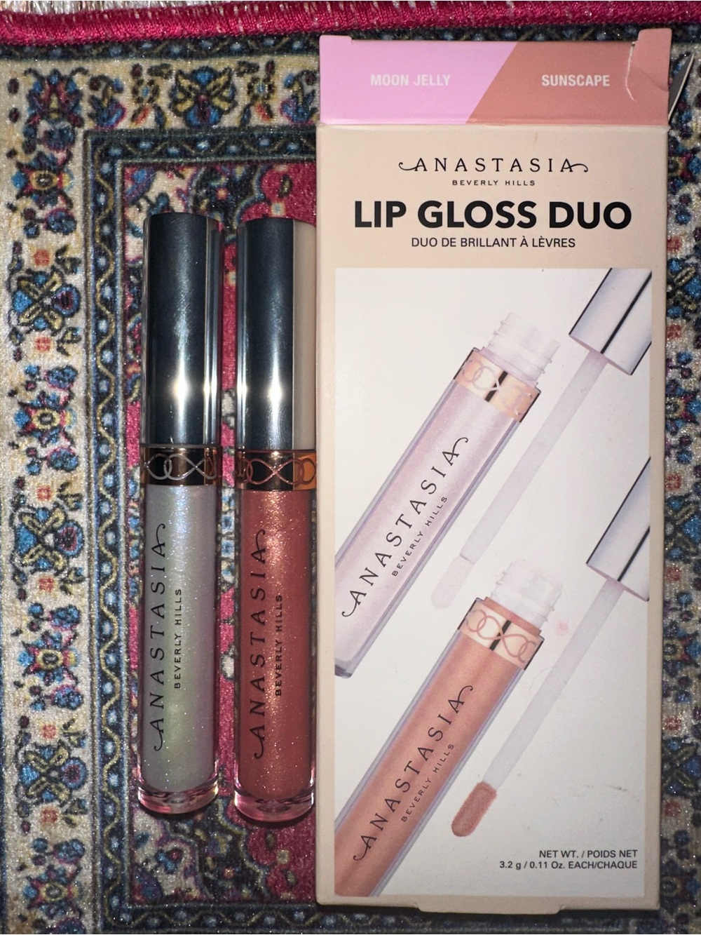 Anastasia Beverly Hills Lip Gloss Duo — Moon Jelly & Sunscape Shimmer